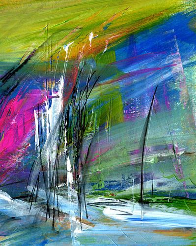 dynamiek 1 - abstract landschap