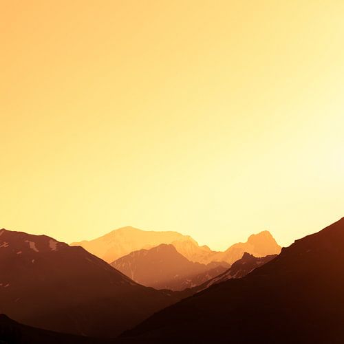 Lac de Roselend 5 (Orange)