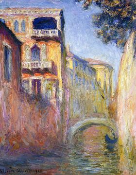 Claude Monet,Le Rio de la Salute