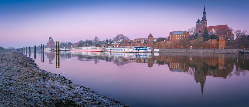 Tangermünde Panorama van Martin Wasilewski