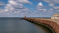 The North Pier in Velzen Noord by Arno van der Poel thumbnail