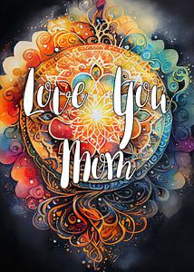 Liebe dich Mama Muttertag