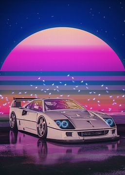 Ferrari F40 von Ali Firdaus