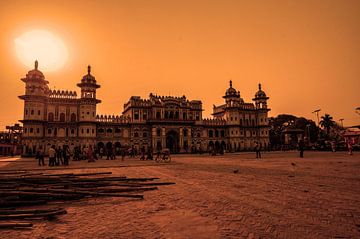 Janaki Mandir Tempel Janakpur, Nepal van Xandra Ribbers