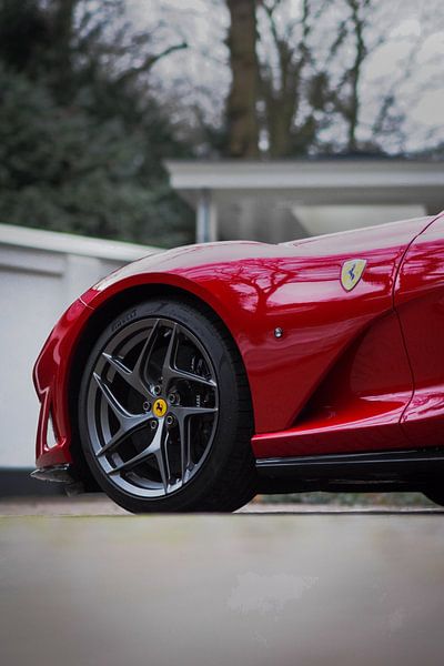 Ferrari 812 superfast front wheel by Sep Gelauff