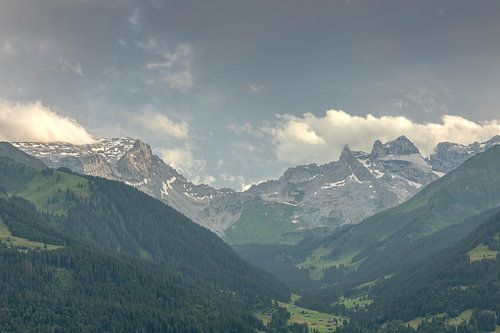 Een vergezicht in de Montafon
