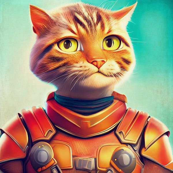Cat Warrior by AD DESIGN Photo & PhotoArt