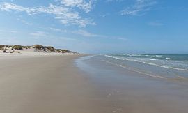 Terschelling : paix, immensité, espace par une journée d'été ensoleillée sur Dan Photo Shaman