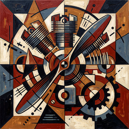 Propeller in Fragmented Flight by Jan Keteleer
