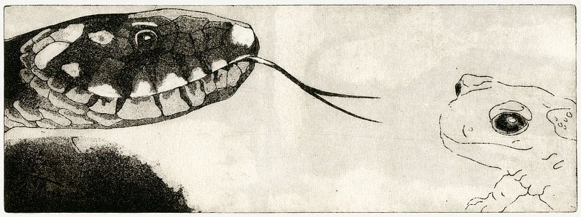 Il n'y a pas moyen de sortir, 1, Gravure par Helga Pohlen - ThingArt