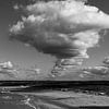 Clouds over the beach of Scheveningen by DuFrank Images