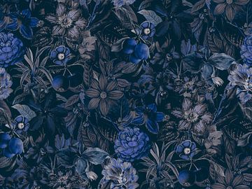 Tropical Midnight Garden by Andrea Haase
