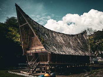 Maisons en batik en Indonésie