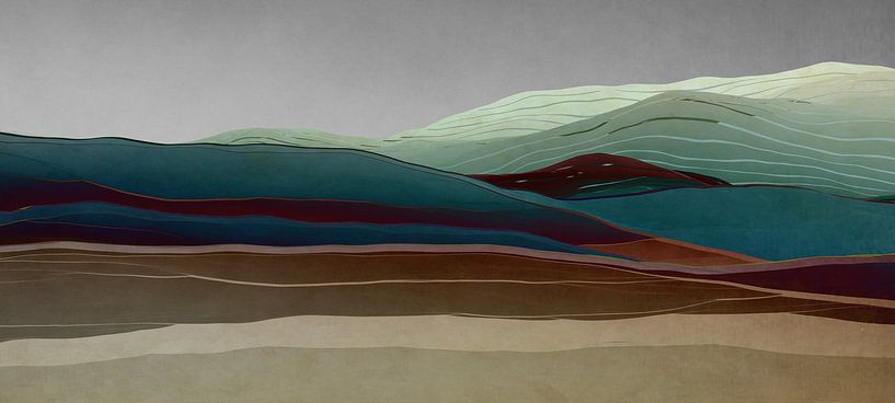 Beautiful mountains 2 by Angel Estevez