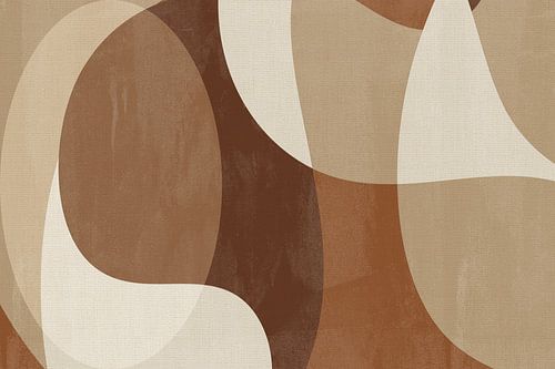 Scandinavische abstracte minimalistische kunst