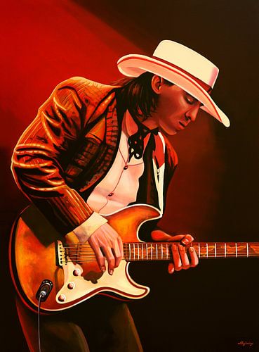 Stevie Ray Vaughan Gemälde