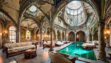 Luxe hotel Lost Place van Mustafa Kurnaz