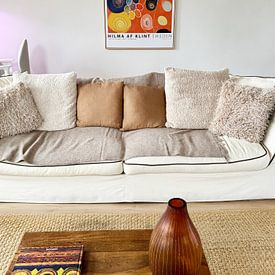 Customer photo: Hilma AF Klint - The ten largest, No.3, Childhood by Old Masters, on canvas