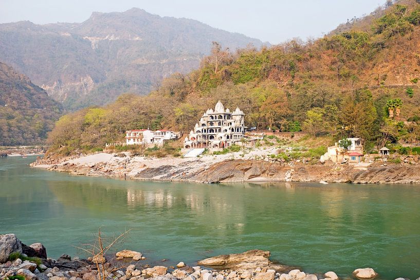 The Ganges River in India at Lakshman Jhula by Eye on You