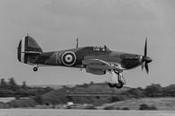 De legendarische Hawker Hurricane, een jachtvliegtuig van de Royal Air Force. van Jaap van den Berg thumbnail