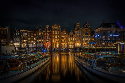 Les célèbres maisons du Damrak
