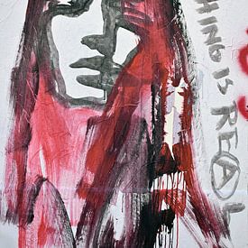 Graffiti in Parijs van Gonnie van Hove