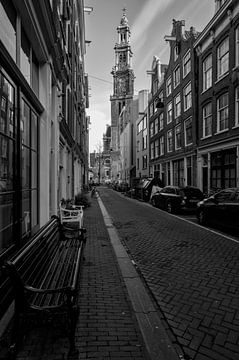 Stilte in de stad Amsterdam