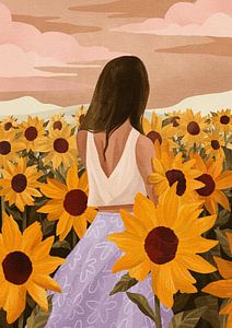 Sunflower Evenings by Goed Blauw