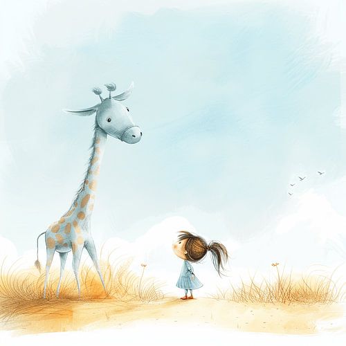 Giraffe's Enchanted Encounter