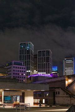London City South Bank at night van Hidde Kasper