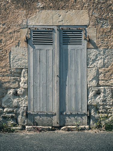 Old Door Gate in France