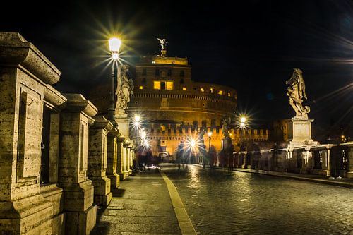 Château San Angelo la nuit