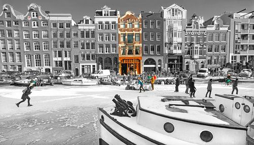 Amsterdam Scène d'hiver sur Dalex Photography