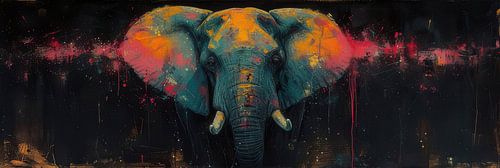 Rêves de tusker électrique sur Caprices d'Art