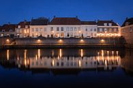 Port Heusden Reflection Evening by Zwoele Plaatjes thumbnail