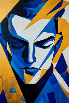 Blue dream - Silent thoughts by Poster Art Shop