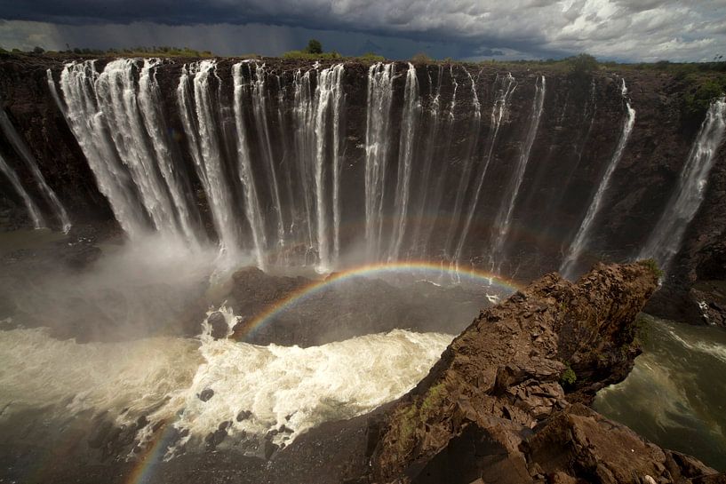 Victoria Falls, Zimbabwe van Peter Schickert