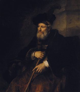 Rembrandt, Vieil homme, 1645 sur Atelier Liesjes