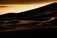 Silhouet in de Sahara van Sam Mannaerts thumbnail