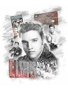 Elvis Presley by Theodor Decker