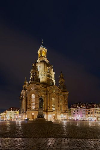Frauenkirche in Dresden van Heiko Kueverling