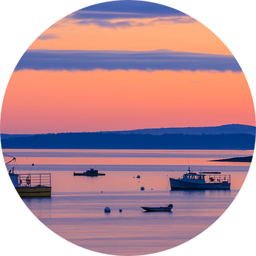 Zonsopkomst Bar Harbor, Maine van Henk Meijer Photography
