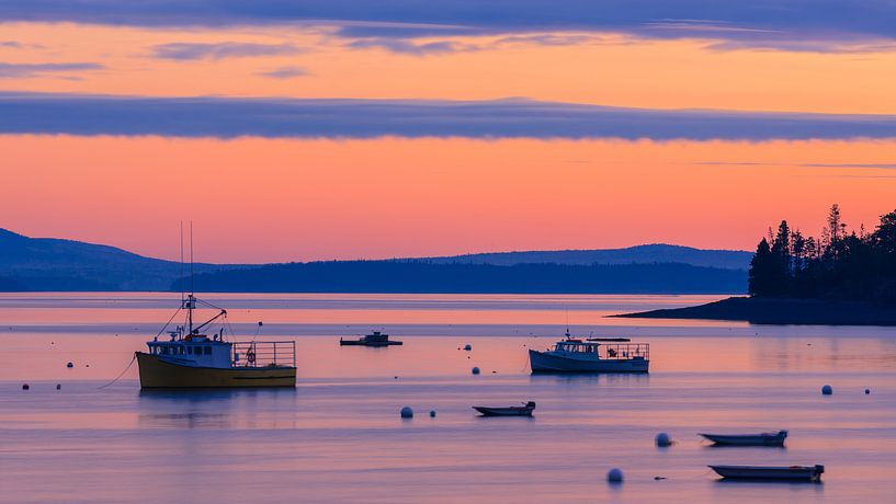 Port de Sunrise Bar, Maine par Henk Meijer Photography