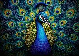 Peacock in Nature