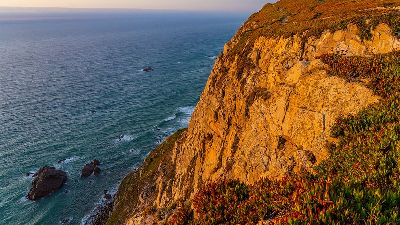 Cabo da Roca in Portugal during sunset by Jessica Lokker