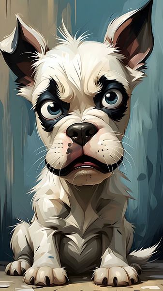 Dog who touches hearts with his gaze by Bart Veeken