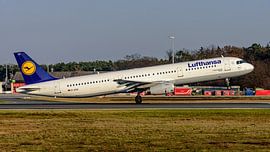Lufthansa Airbus A321-200 Passagierflugzeug. von Jaap van den Berg