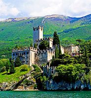 Lago di Garda - Festung in Malcesine