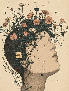 Pensées en fleurs