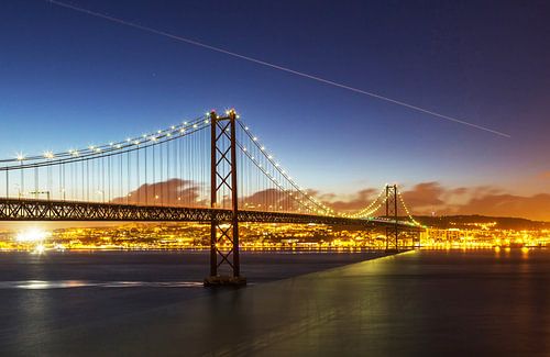 Lisbon at the blue hour